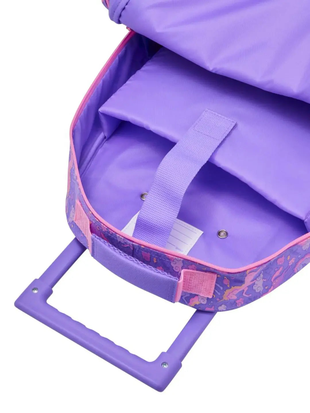 Smiggle Backpack | Light Up Wheels | Purple Unicorn