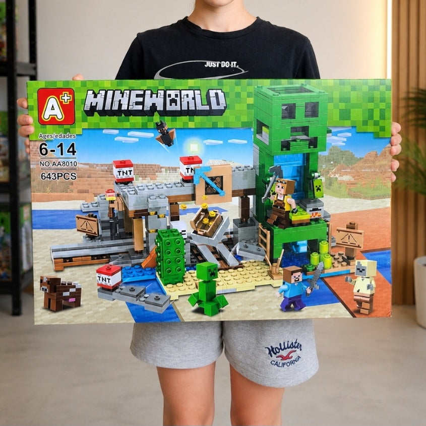 Minecraft  Building Blocks Set – 643 Pieces | 6+