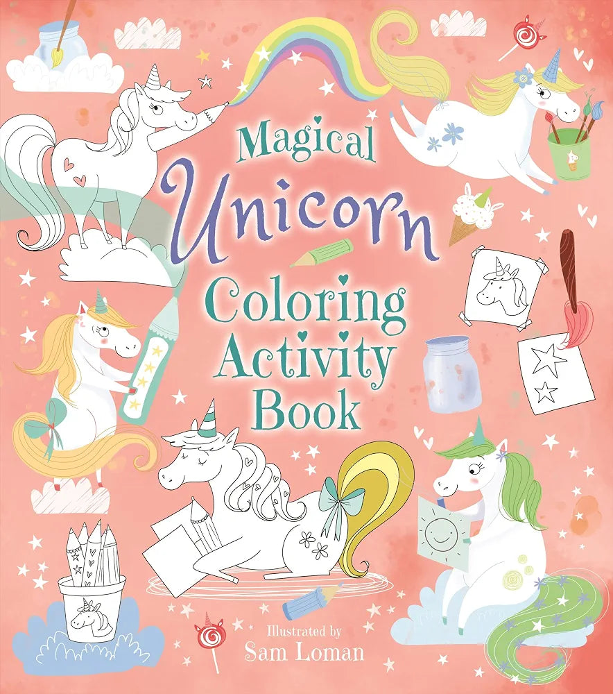 Magical Unicorn Colouring & Activity Book – Creative Kids