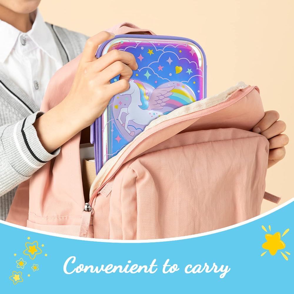 Smiggle Pencil Case | Hardtop | Unicorn