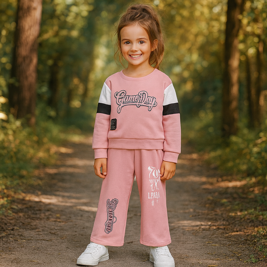 Outfit For Girls Game Day Set Of 2pcs Size 4-10y