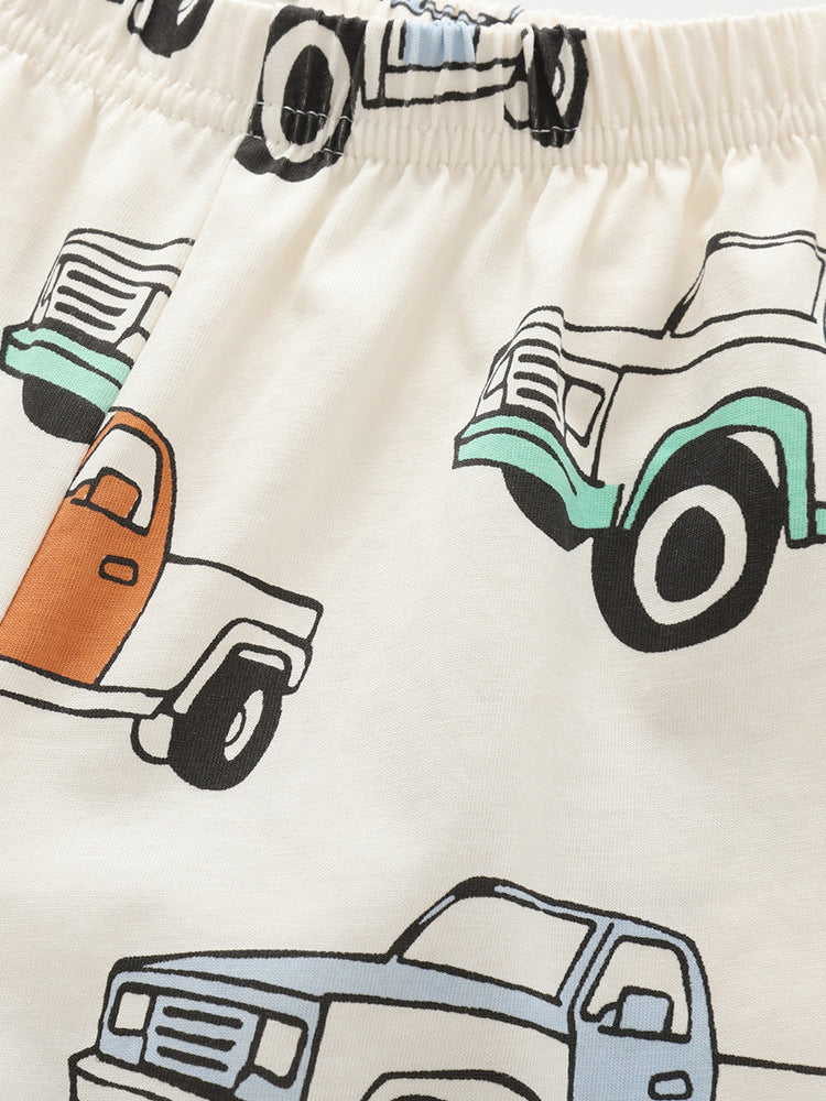 Boys Cotton Car – Soft Summer Outfit (5–10Y)