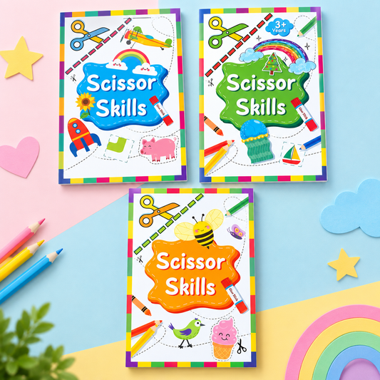 Paper Cut Books Scissor Skills For Kids