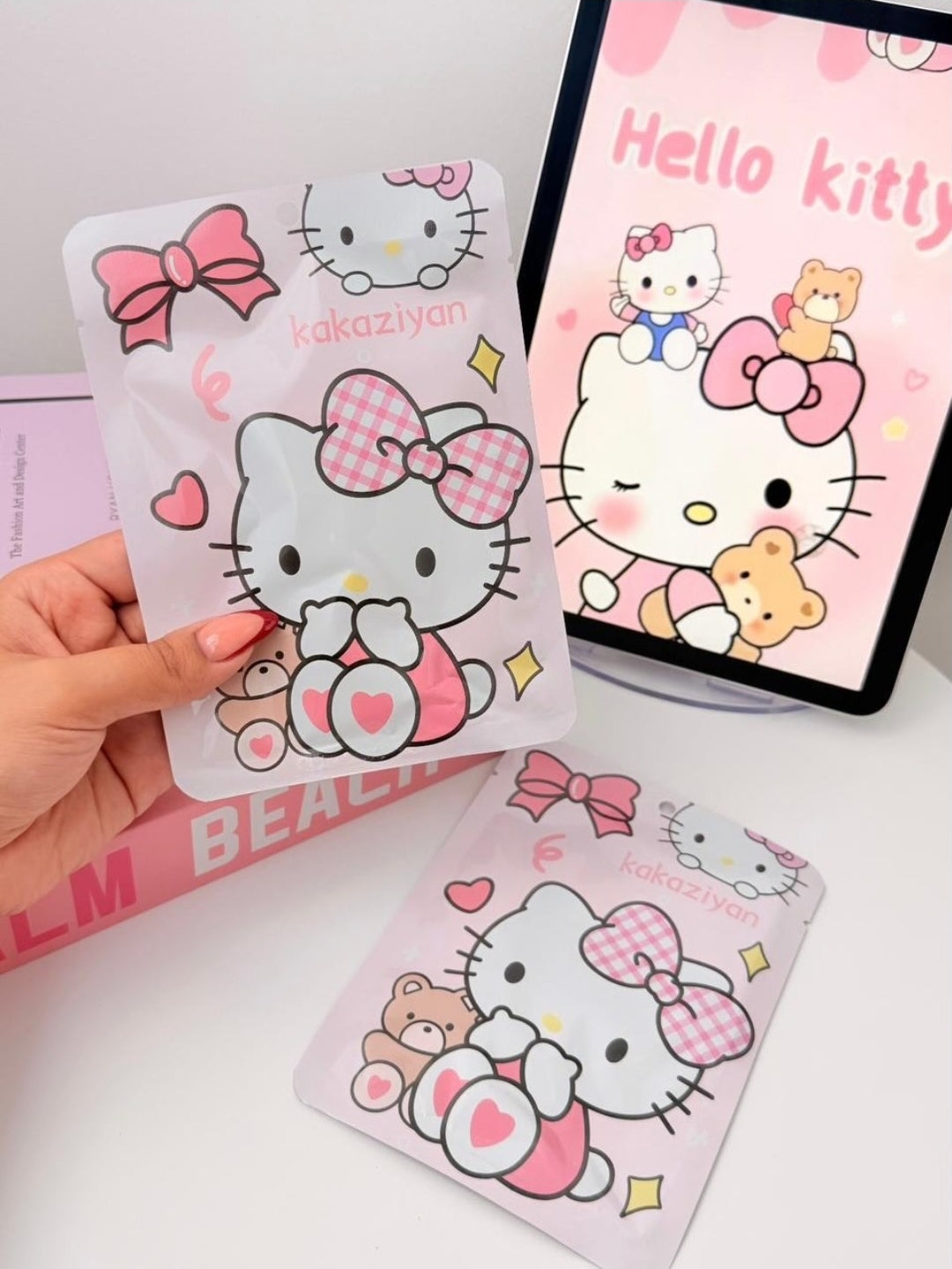Cartoon Kids Facial Sheet Mask|Hello Kitty-Stitch | 30g