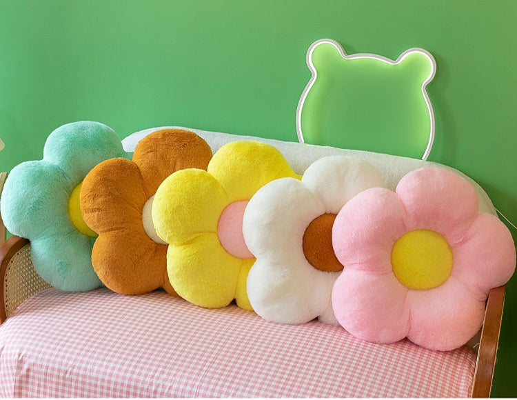 Soft Plush Flower Cushion – 50cm