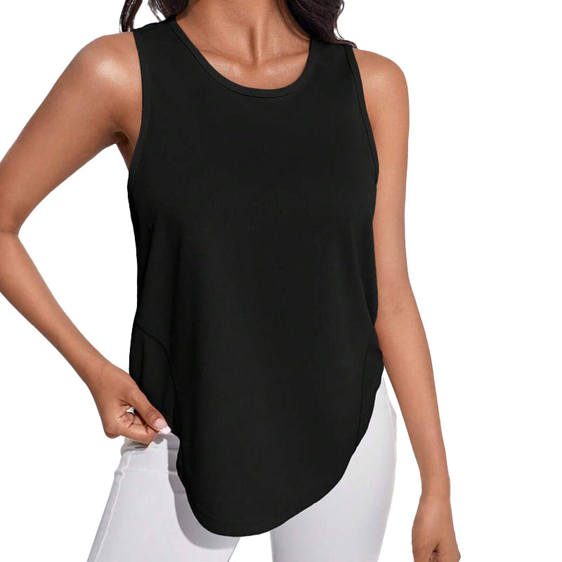 Women's Sleeveless Workout Tank Top – Loose Fit Activewear |  Size M