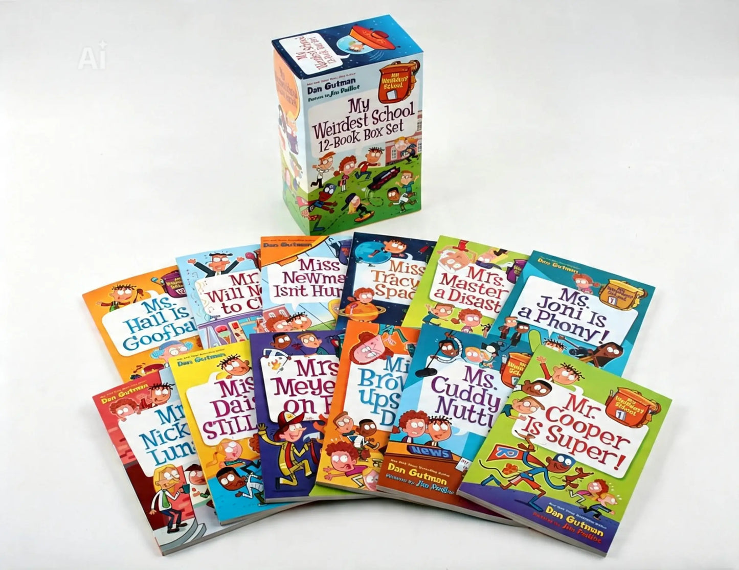 Dan Gutman My Weird School 12-Book Box Sets | 7+