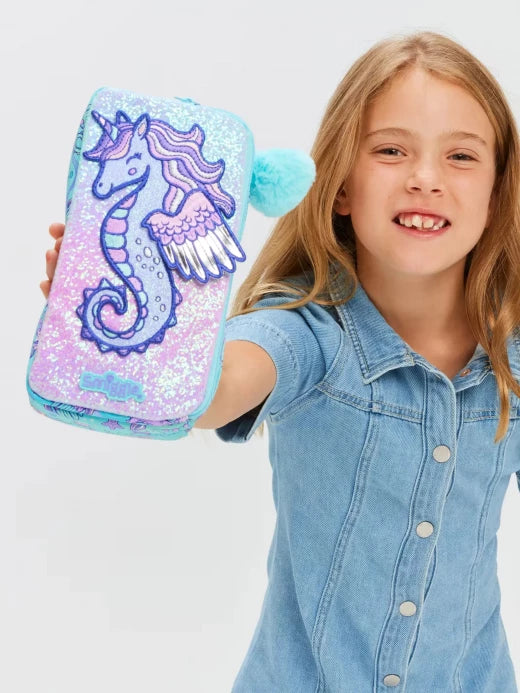 Smiggle Pencil Case | Seahorse