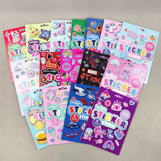 Smiggle Sticker Studio - 8 Sticker Sheets | Over 300 Stickers | 3+