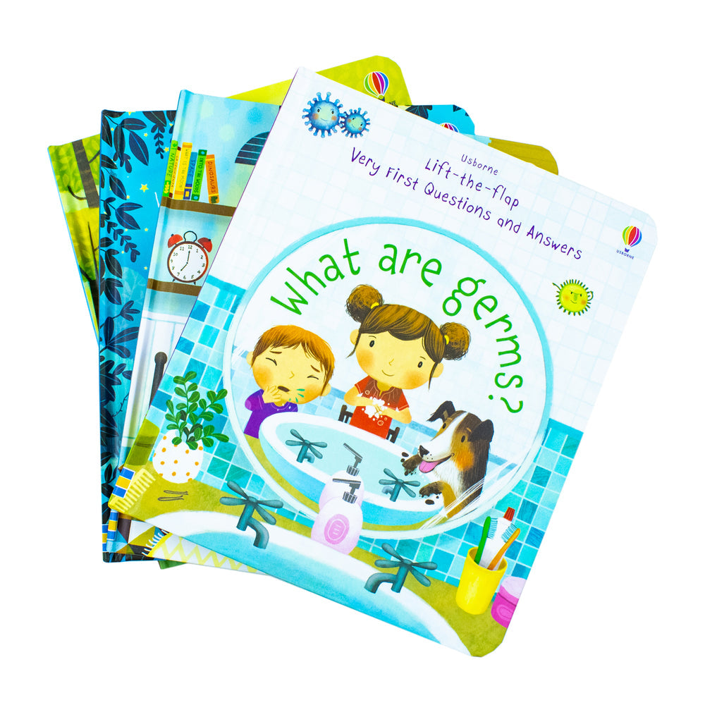Usborne Lift-the-Flap Very First Questions And Answers Books | Hard Cover | 3+