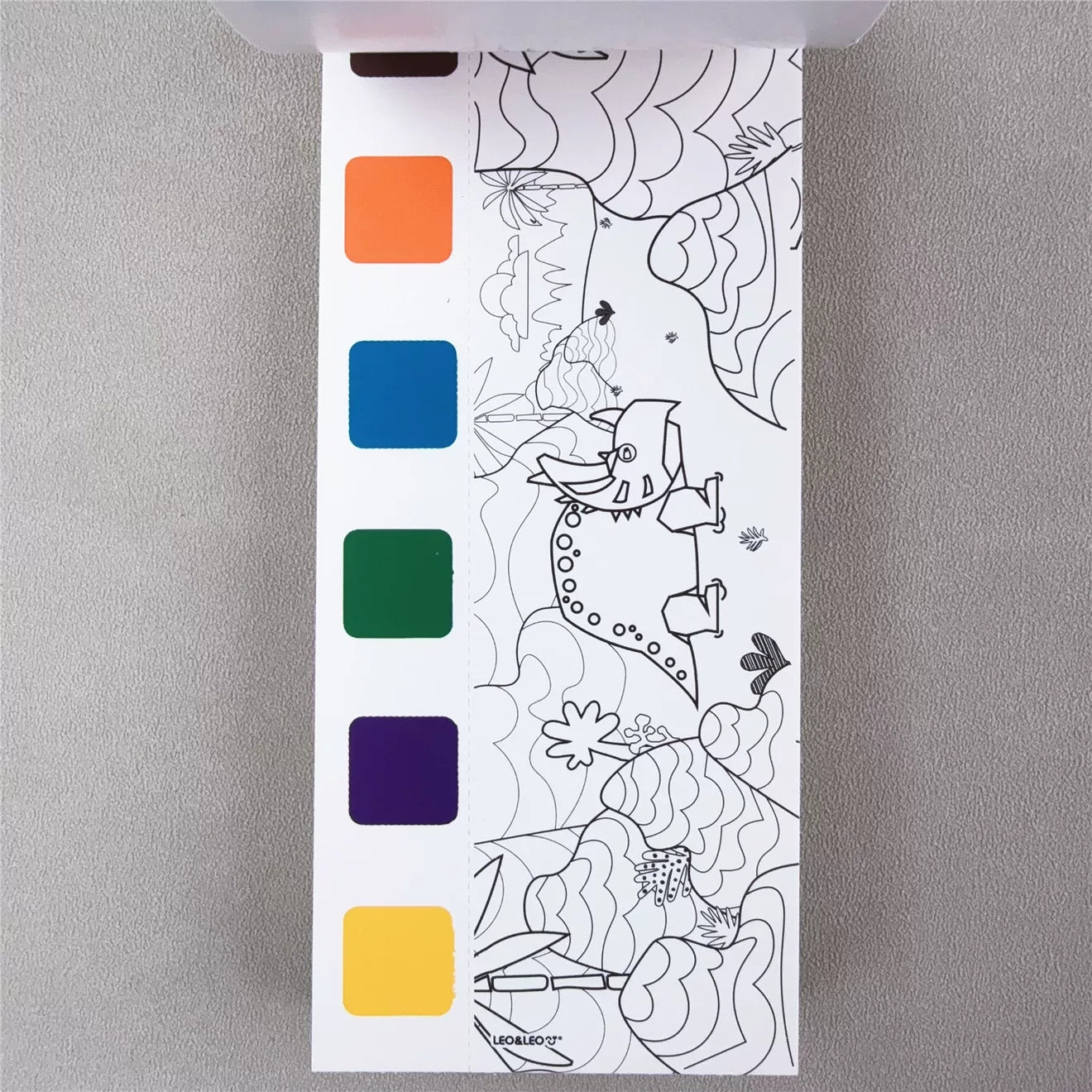 Dino Water Coloring Book | 4+