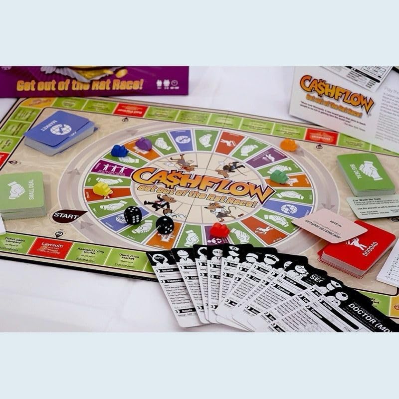 CashFlow " Get Out Of The Rat Race! " - Board Game | 14+