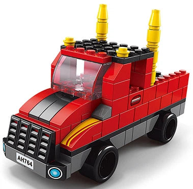 Truck & Racing Cars Building Blocks Set (6 in 1) |  1000pcs | 6+