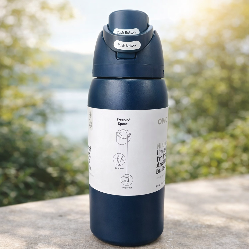 Owala Bottle Stainless Steel Free Sip Leak-proof Winter Night 710-950ml