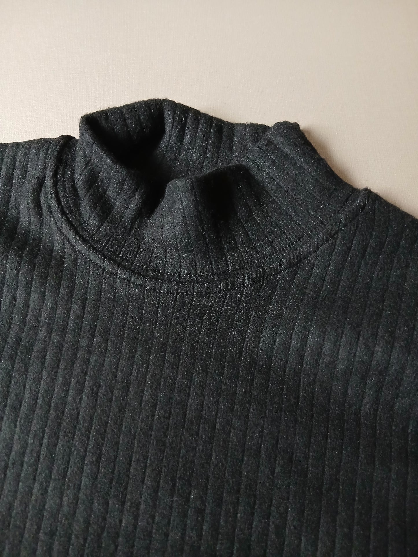 Black Long Sleeve Top Cotton For Girls Size 1-13y