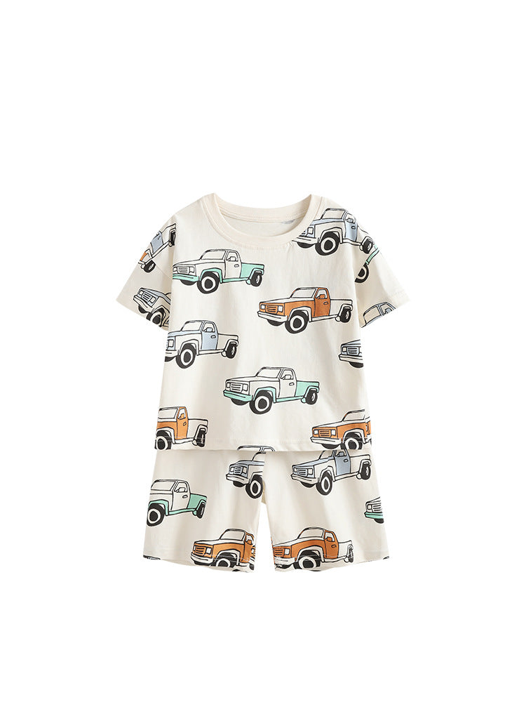 Boys Cotton Car – Soft Summer Outfit (5–10Y)