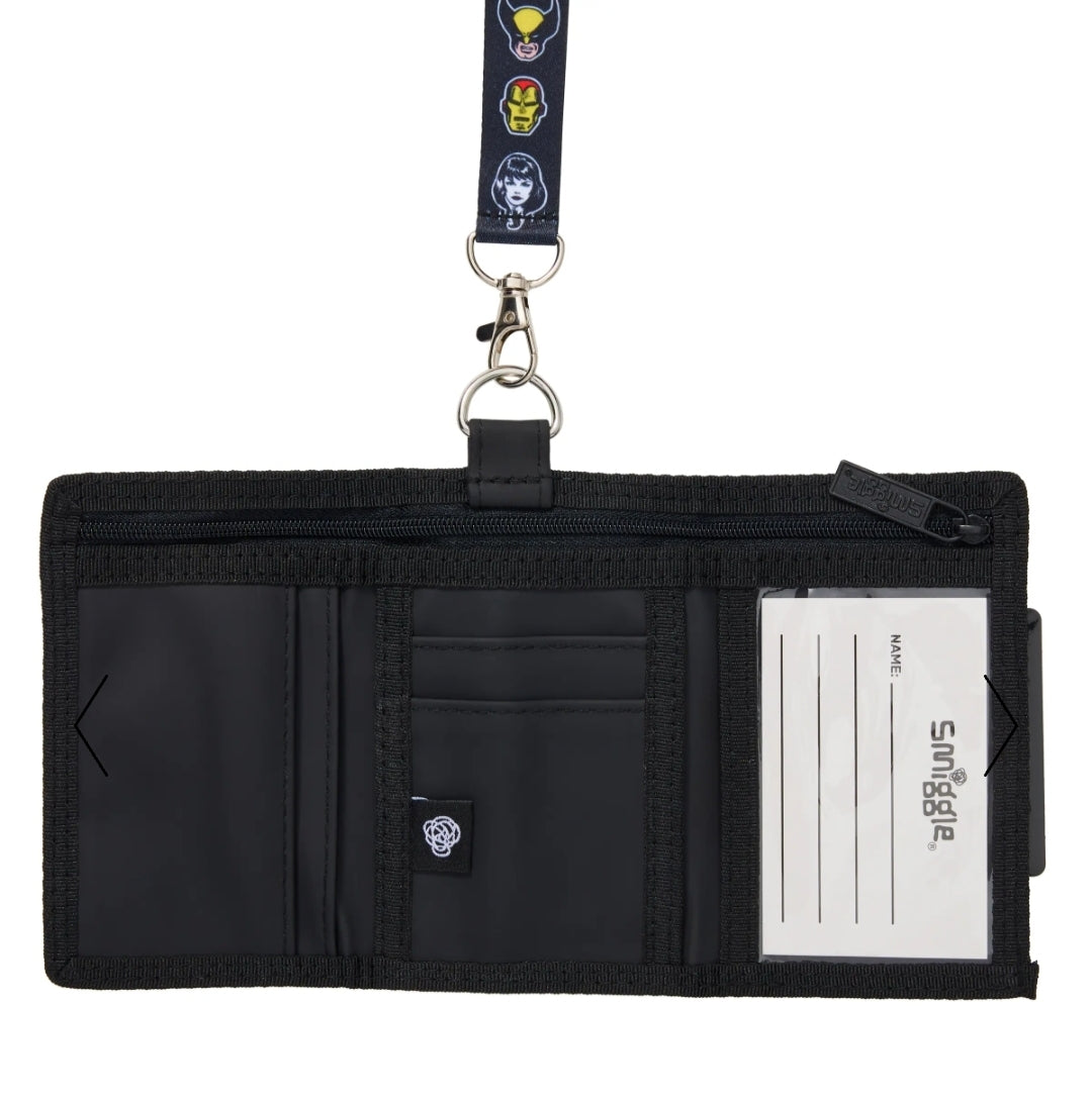 Smiggle Wallet Lanyard | Marvel Comics