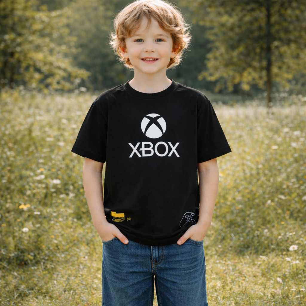 Cotton Tshirt XBOX For Kids | Size 5-14y