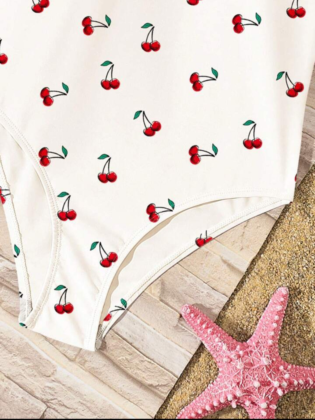 Cherry Print 1 pcs Swimsuit for kids | Size 5-12y