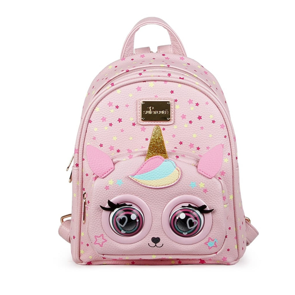 Interactive Blink Eyes Cute Animals Backpack