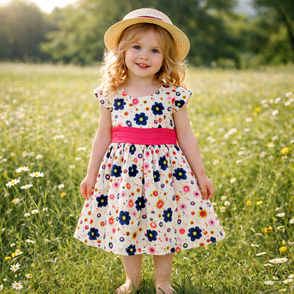 Amazing Floral Dress Size 3-5y