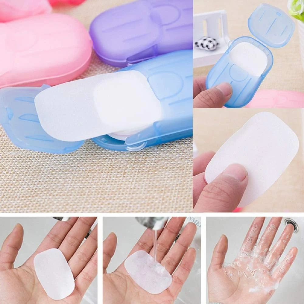 Paper Soap Sheets Portable On The Go