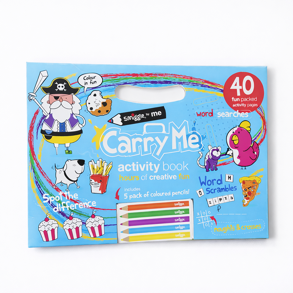 Smiggle By Me Carry Me - Activity Book | 40 Pages | 3+