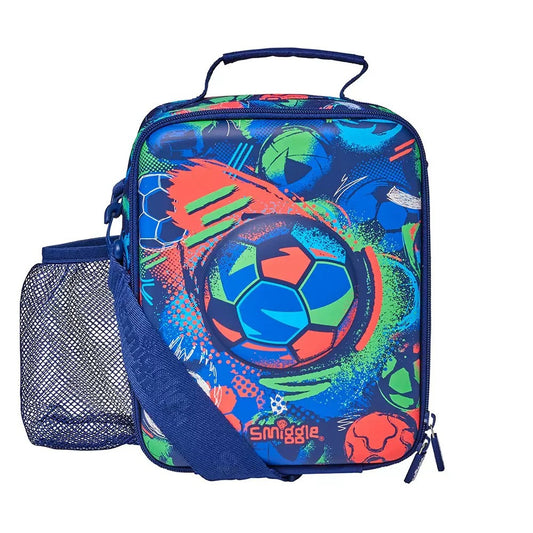 Smiggle Lunch Bag Colored Football Design