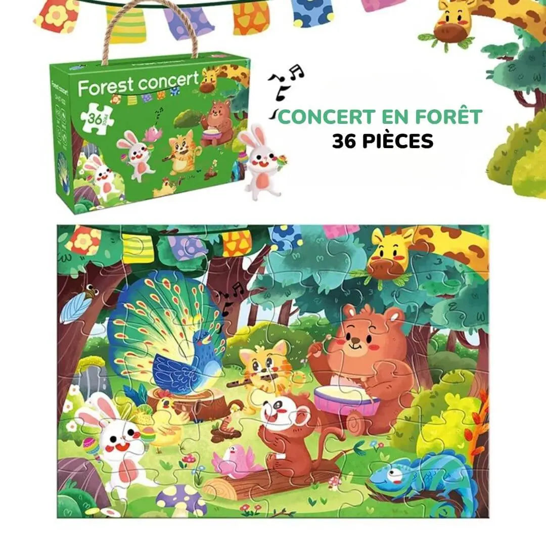 Kids 36-Piece Educational Jigsaw Puzzle | 3+