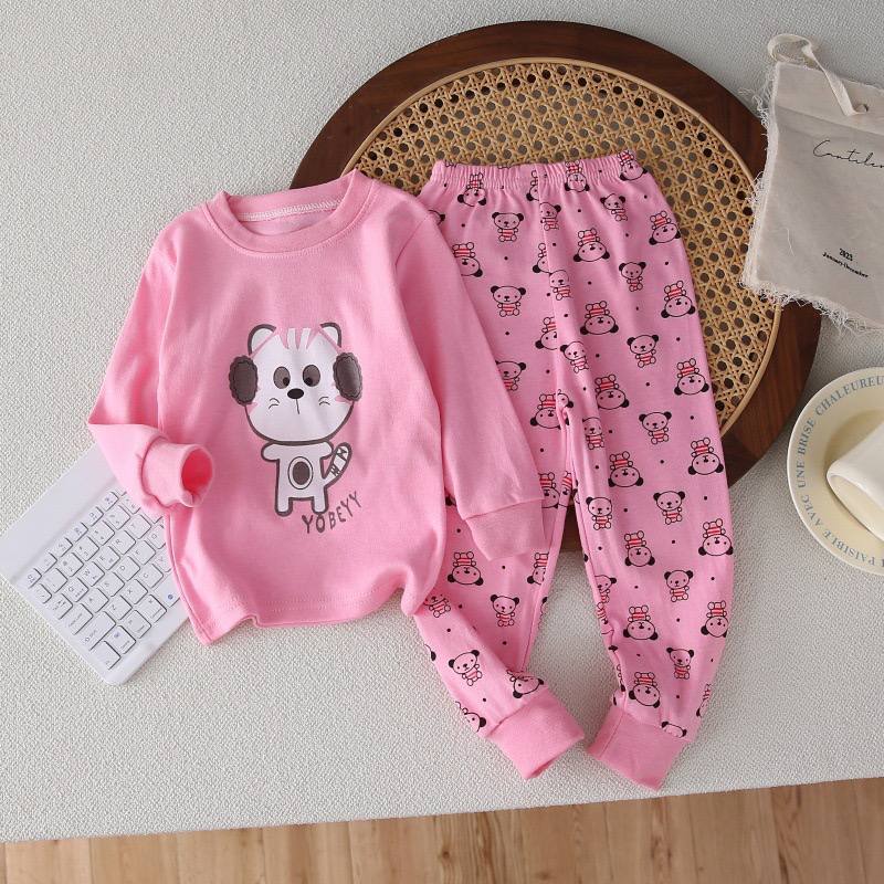Pyjama Coton 100% Cat Design | 1-6y