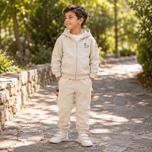Cotton Dinosaur Outfit For Boys Size| 2-7y