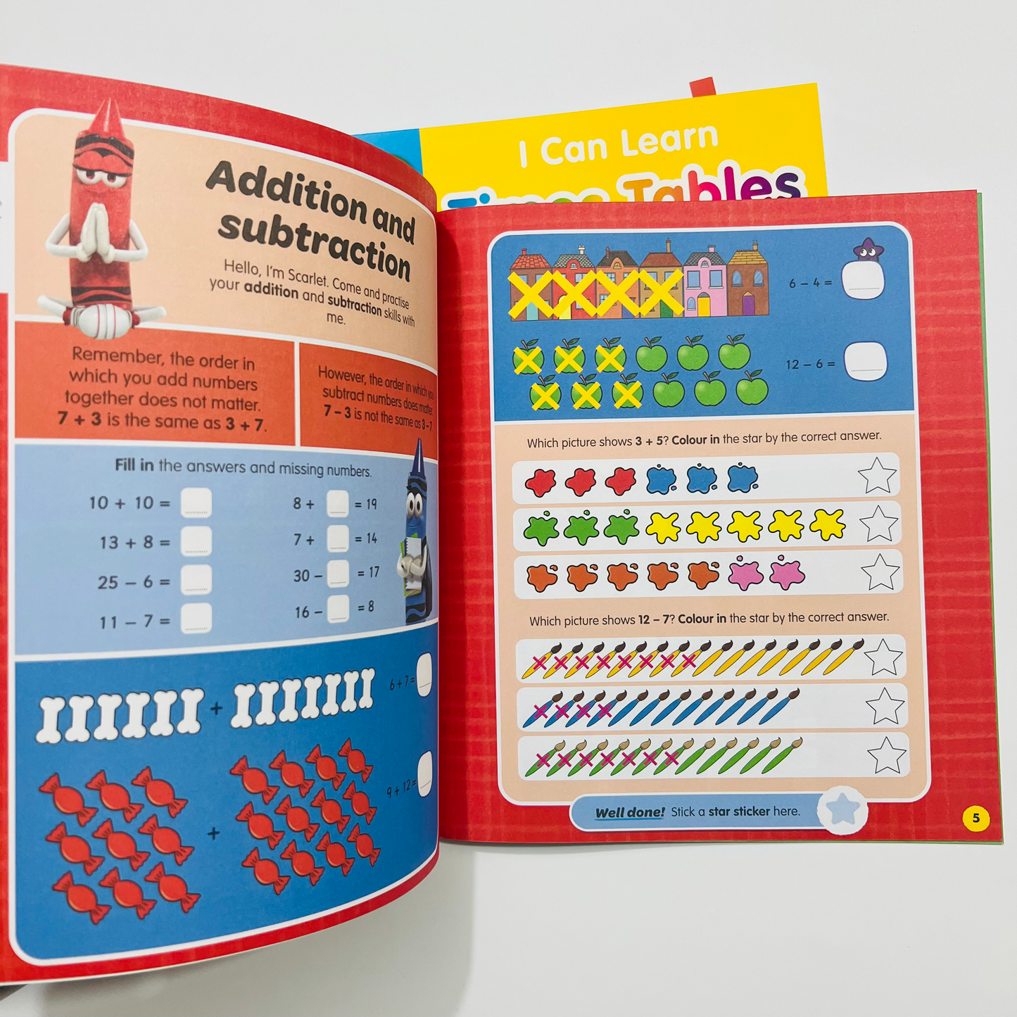 Crayola " I Can Learn " Activity Book | Soft Cover | 3+