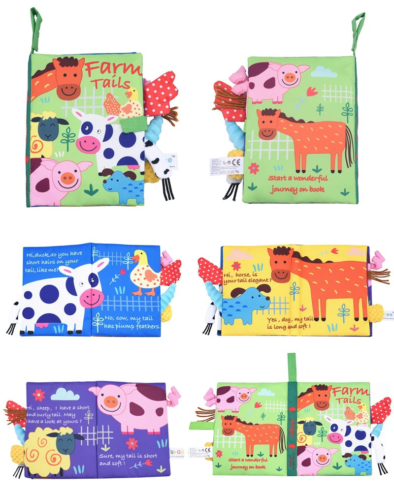 Baby Soft Sensory Cloth Books | 0–2Y