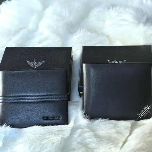 Real Leather 100% High-quality Men Wallet With Gift Box