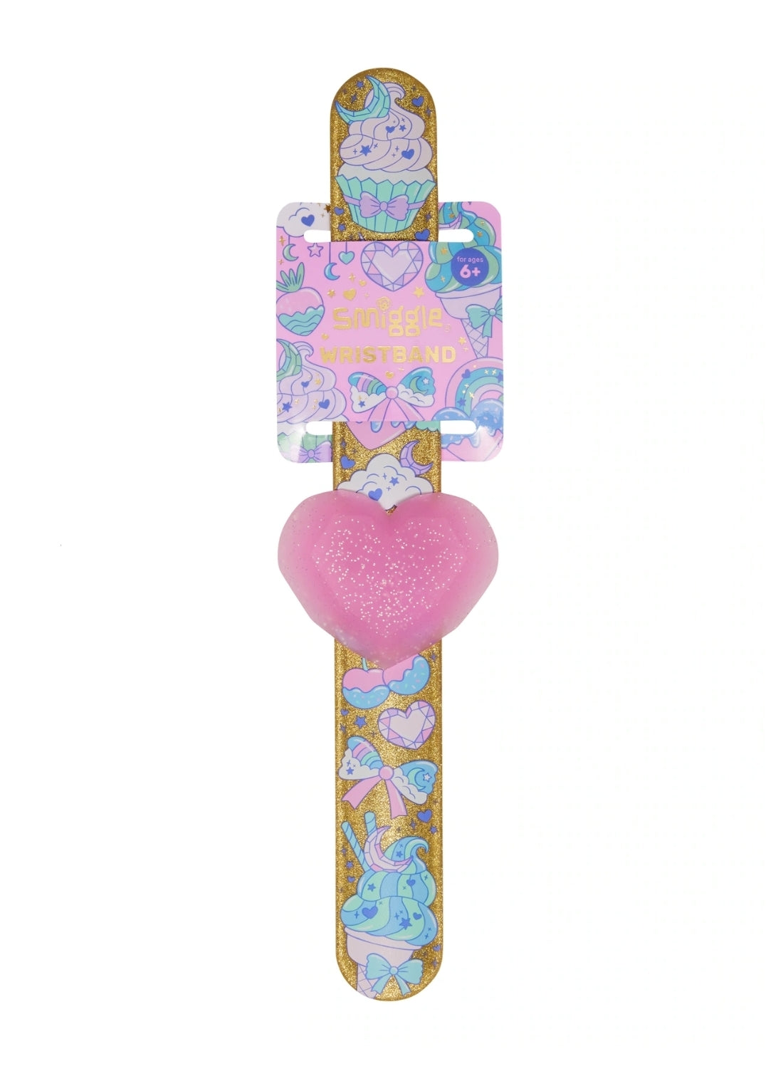 Smiggle Wristband - Heart | Sweets