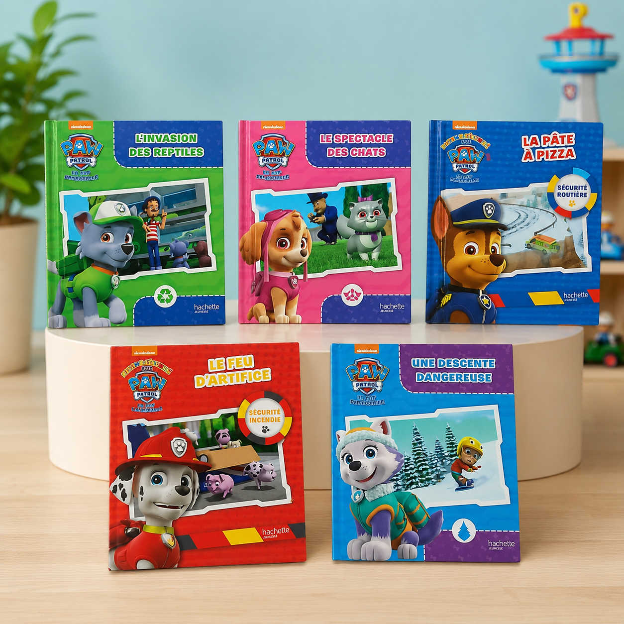 Mission Sécurité Avec Paw Patrol | French Book | Hard Cover | 3+