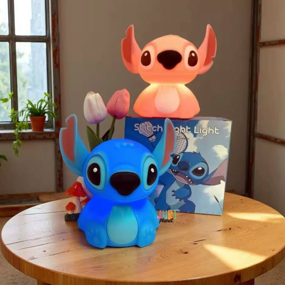 Stitch Night Light – Squishy Patting Lamp | Usb Rechargeable | 3+