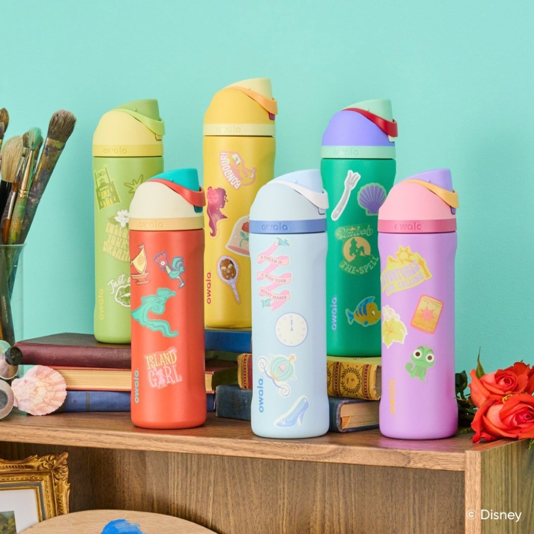 Owala Stainless Steel FreeSip Leak-proof Disney Princess Collection | 710ml