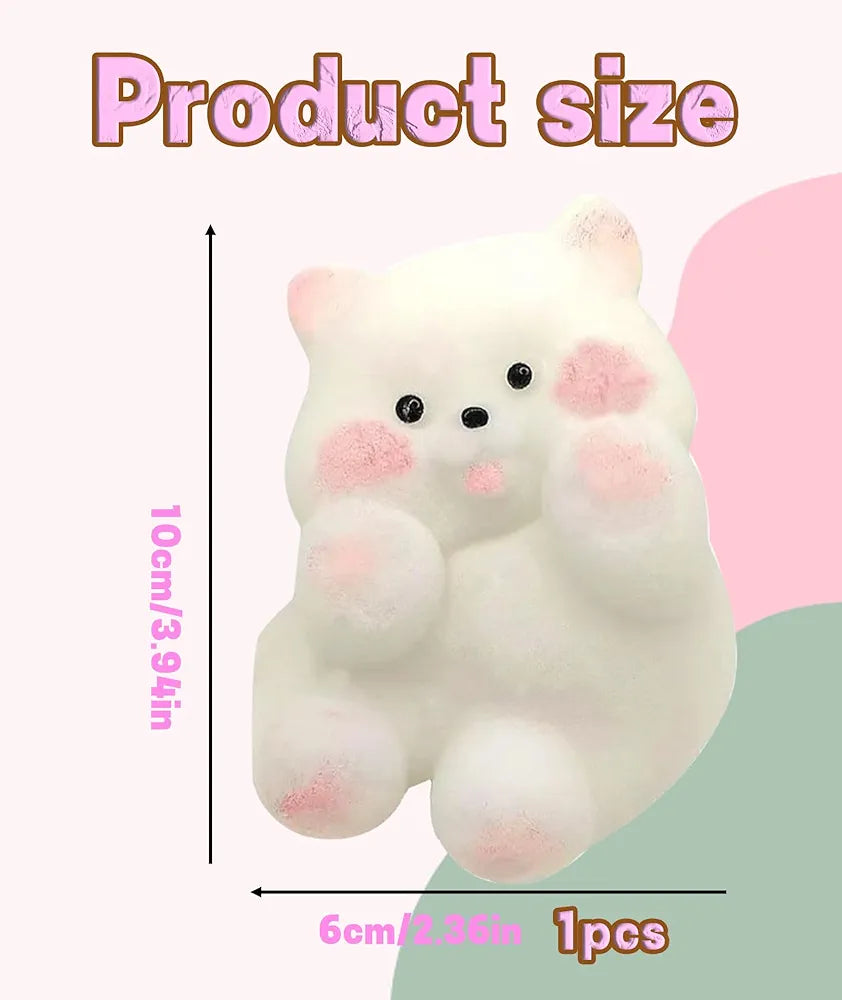 Cute Bear Squishy Toy | Soft Anti-Stress Kids Toy | 3+