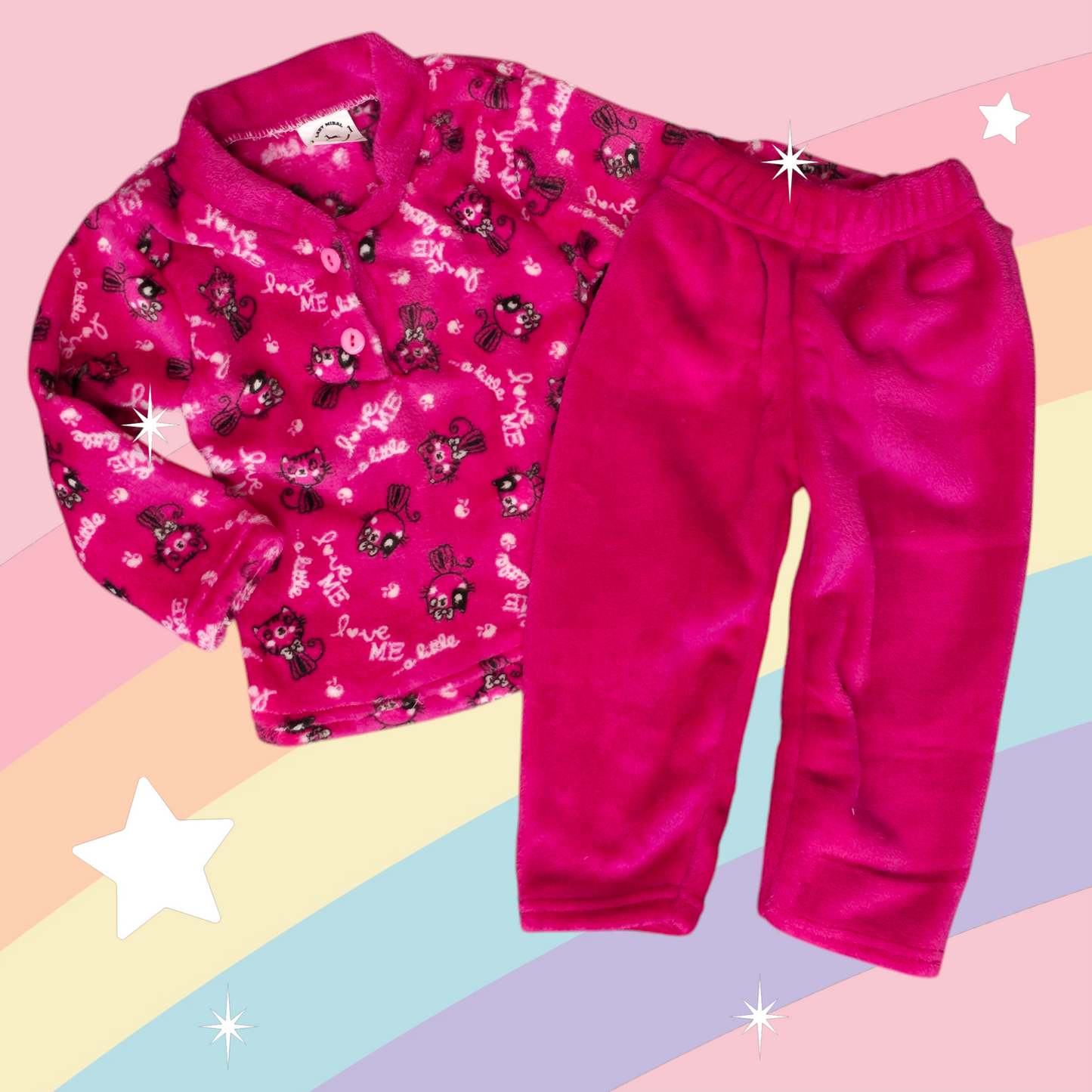 Warm Winter Pijama Hello Kitty Design 1-5y