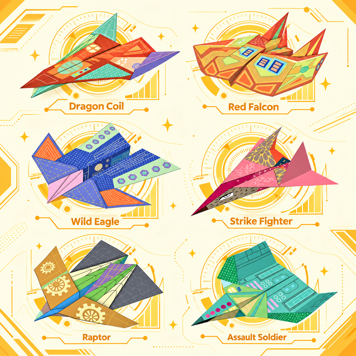 Kids' Paper Airplane Origami Kit | 3+