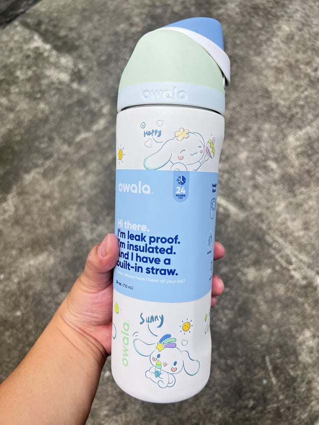 Owala Bottle Stainless Steel Free Sip Leak-proof Cinnamoroll 710ml