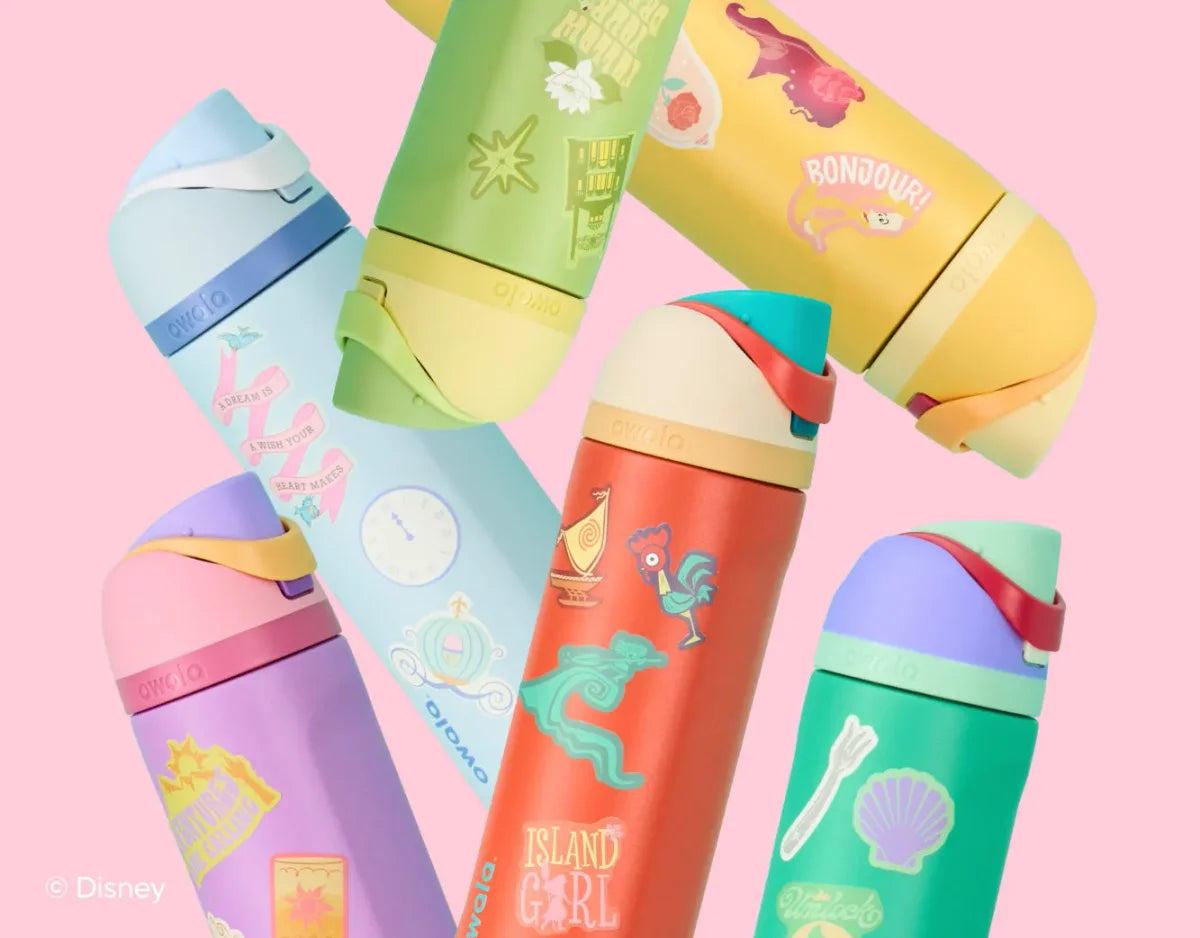 Owala Stainless Steel FreeSip Leak-proof Disney Princess Collection | 710ml