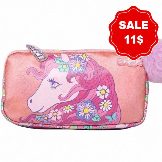 Smiggle Pencil Case | Flower | Unicorn