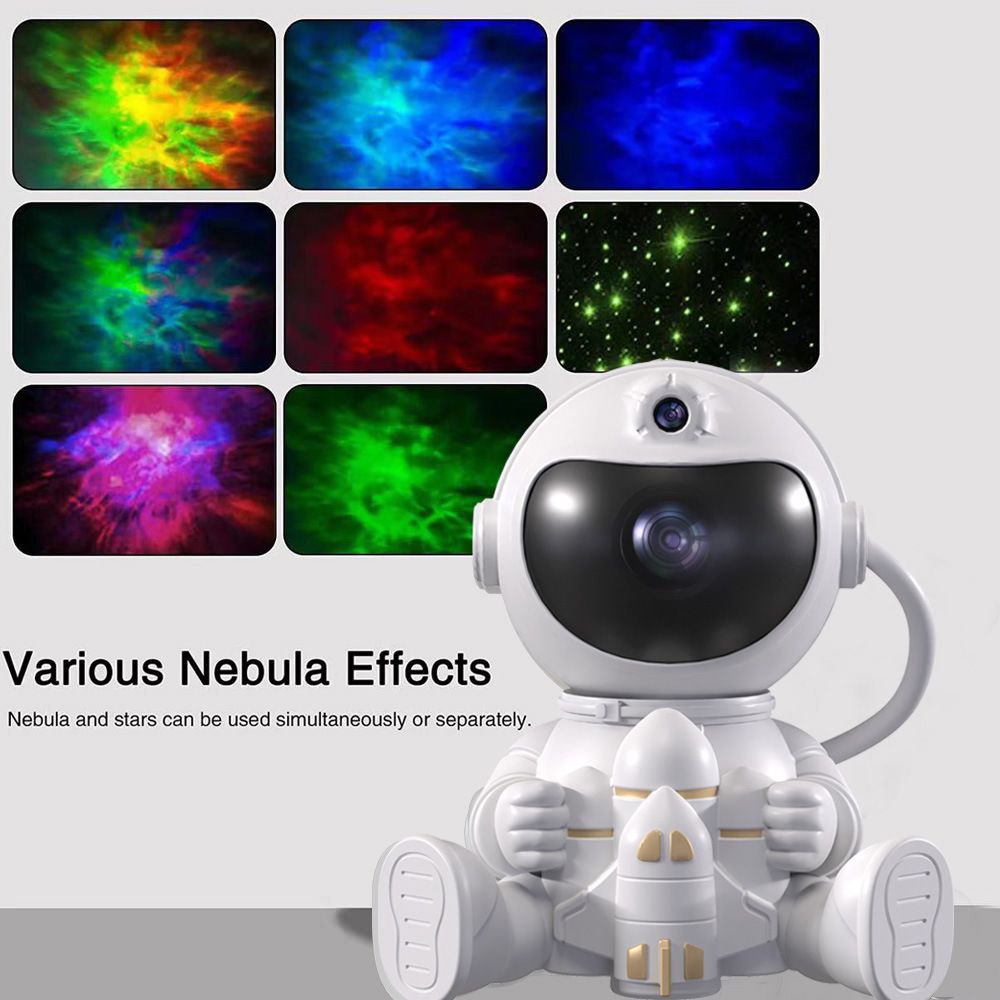 Stary Sky Astronaut Projector,Creates Peaceful Calming Atmosphere,With Various Effects