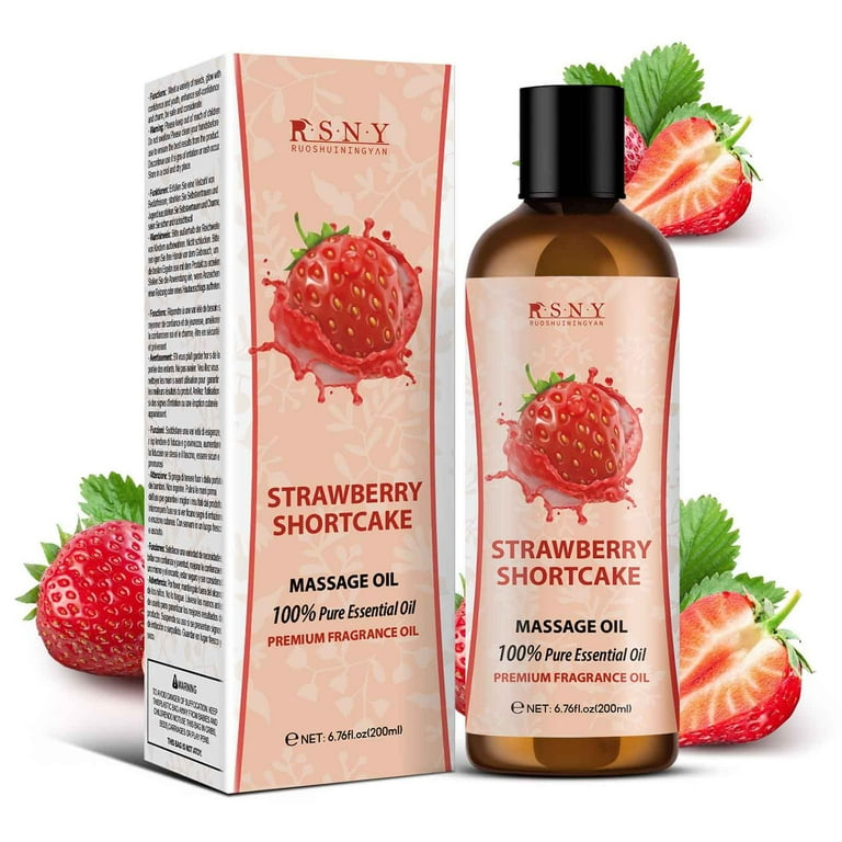 Body Massage Firming Oil Strawberry Shortcake  200ml
