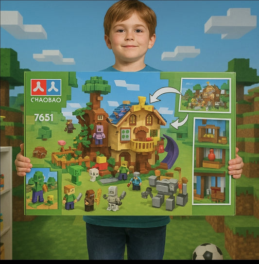 Minecraft My Word Adventure Of The Red Stone Monster 1016 Pcs Building Blocks