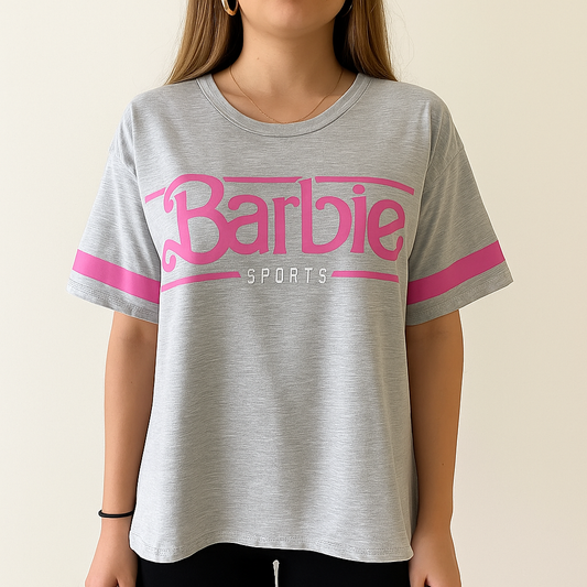 Barbie Tshirt  100%Cotton For Women