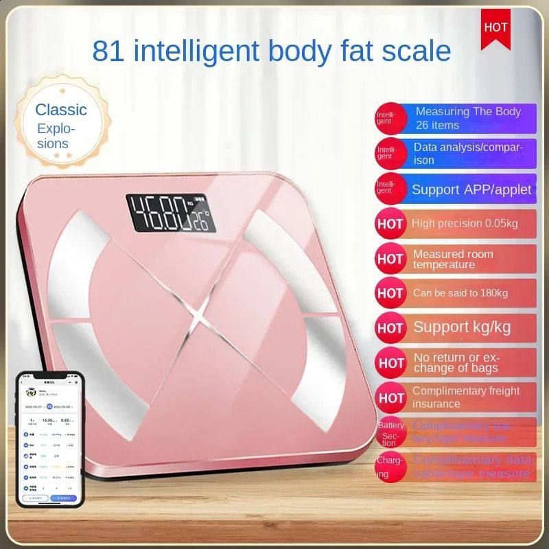 81-item Smart Body Fat Scale