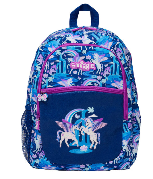 Smiggle Unicorn Design Backpack 43cm Kg3-Gr3